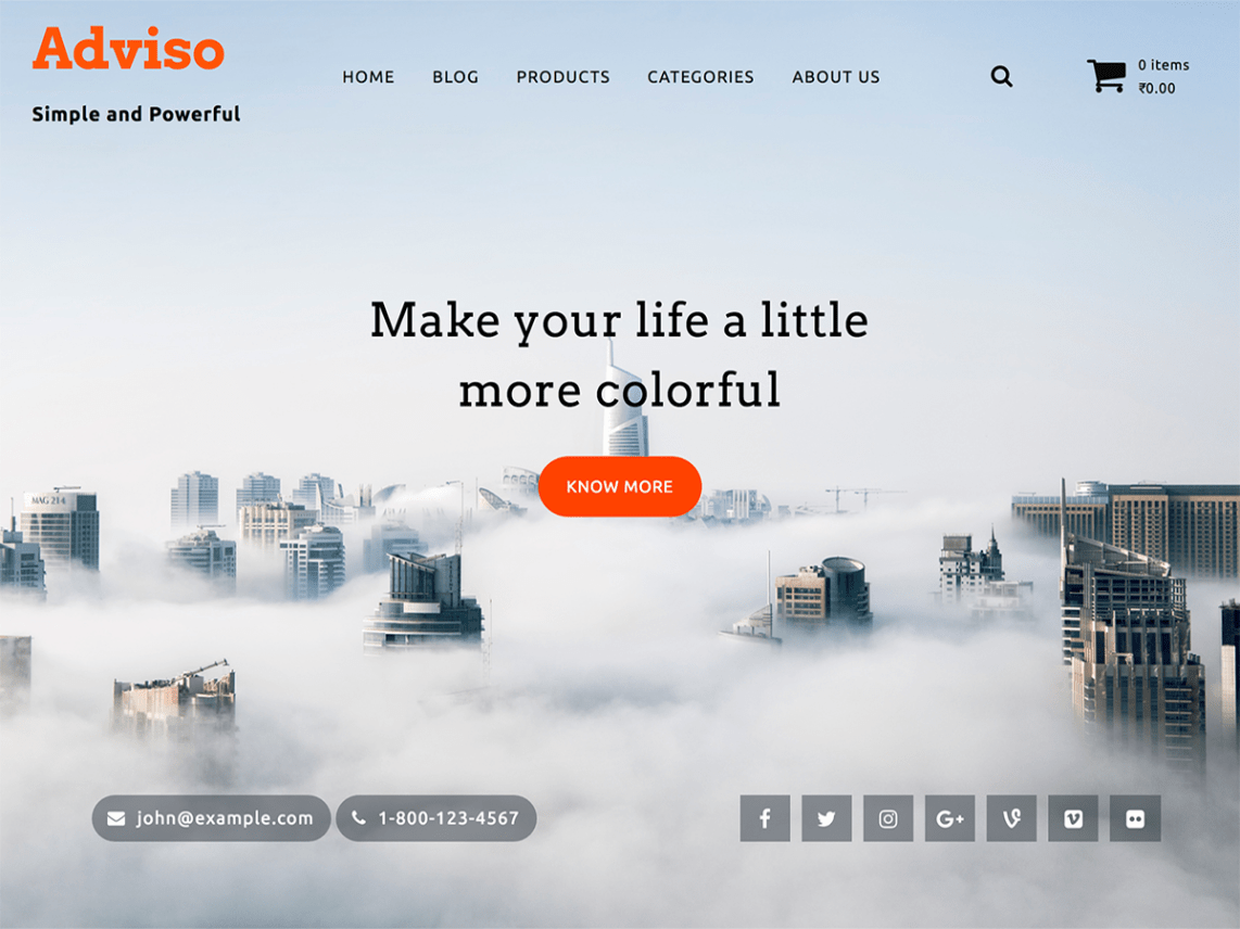 WordPress Theme Adviso