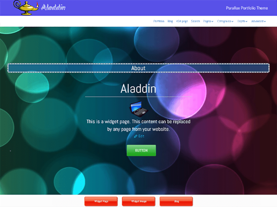 WordPress Theme Aladdin