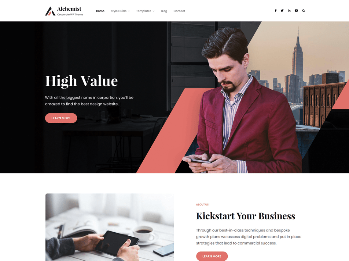 WordPress Theme Alchemist