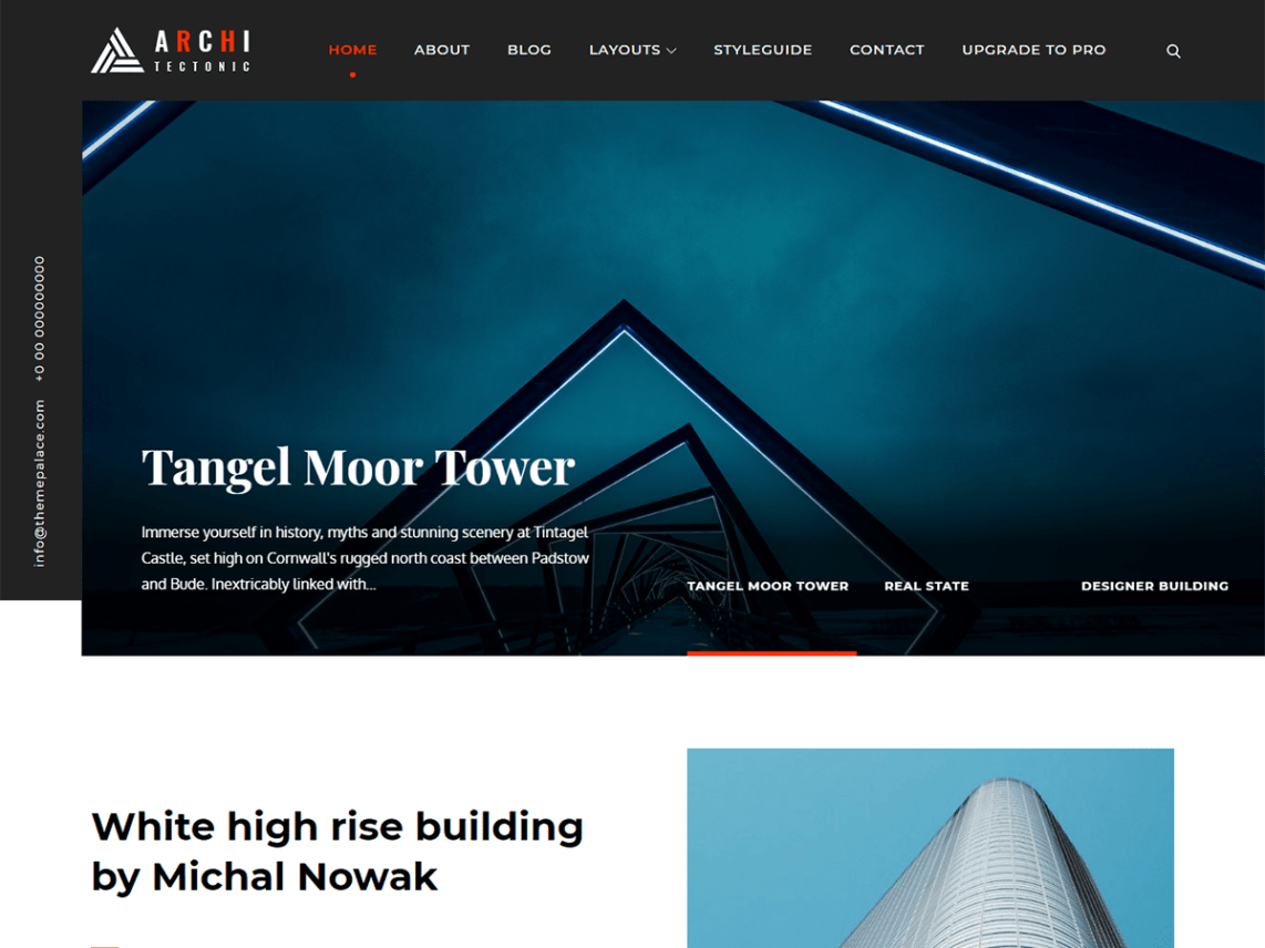 WordPress Theme Architectonic