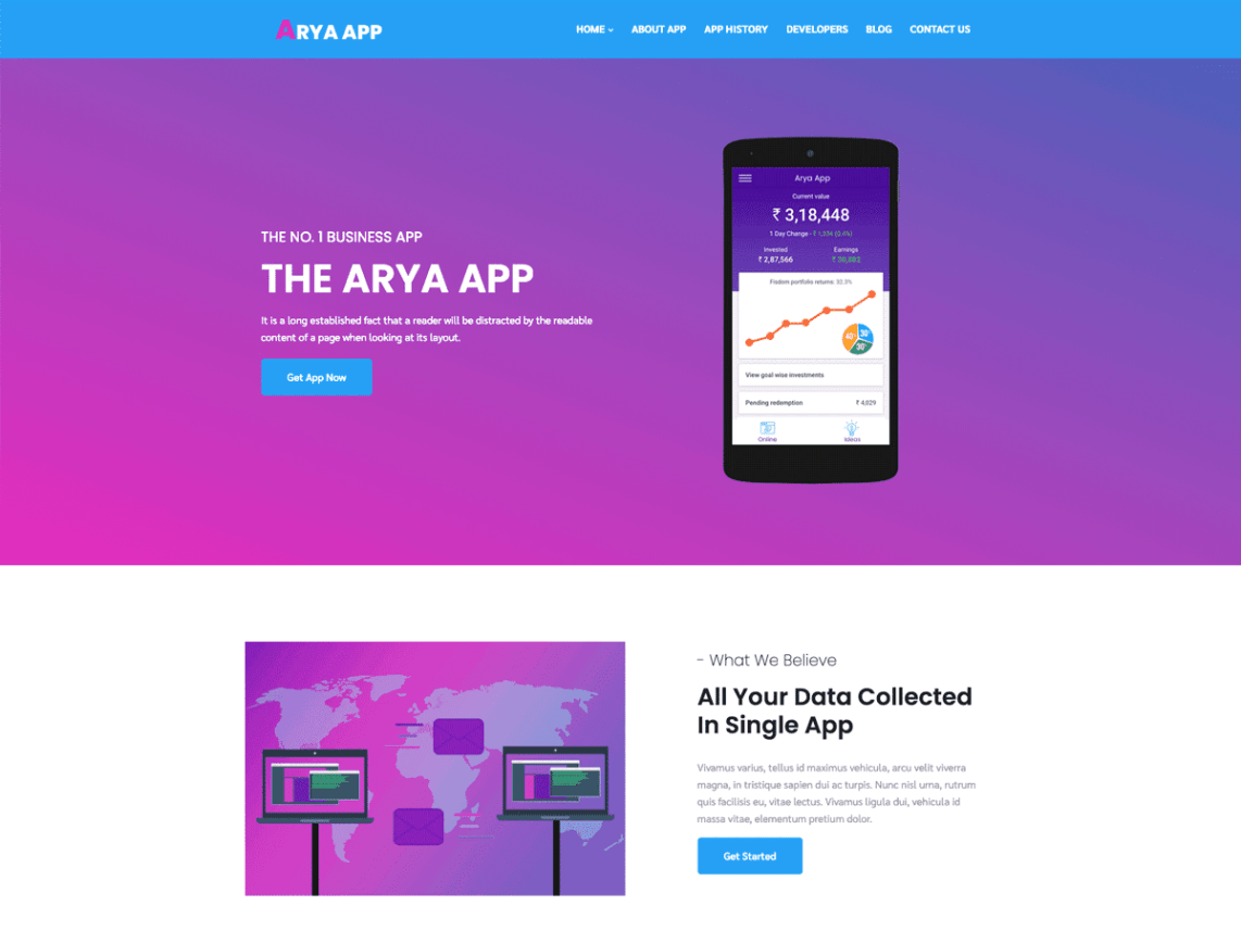 WordPress Theme Arya Multipurpose