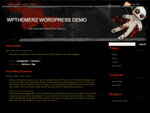 WordPress Theme Bad Mojo