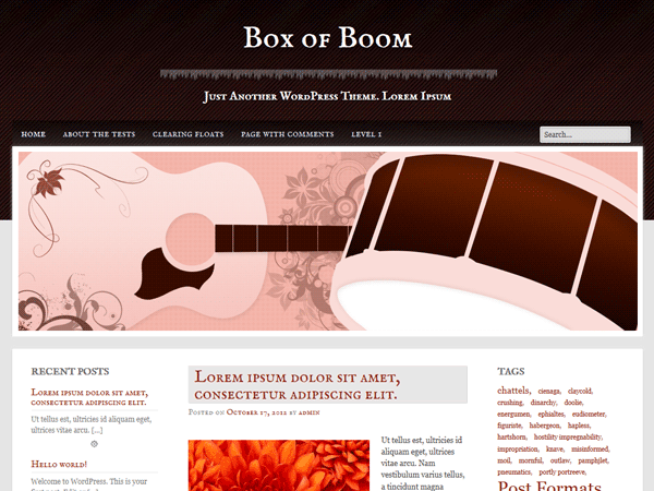 WordPress Theme Box of Boom
