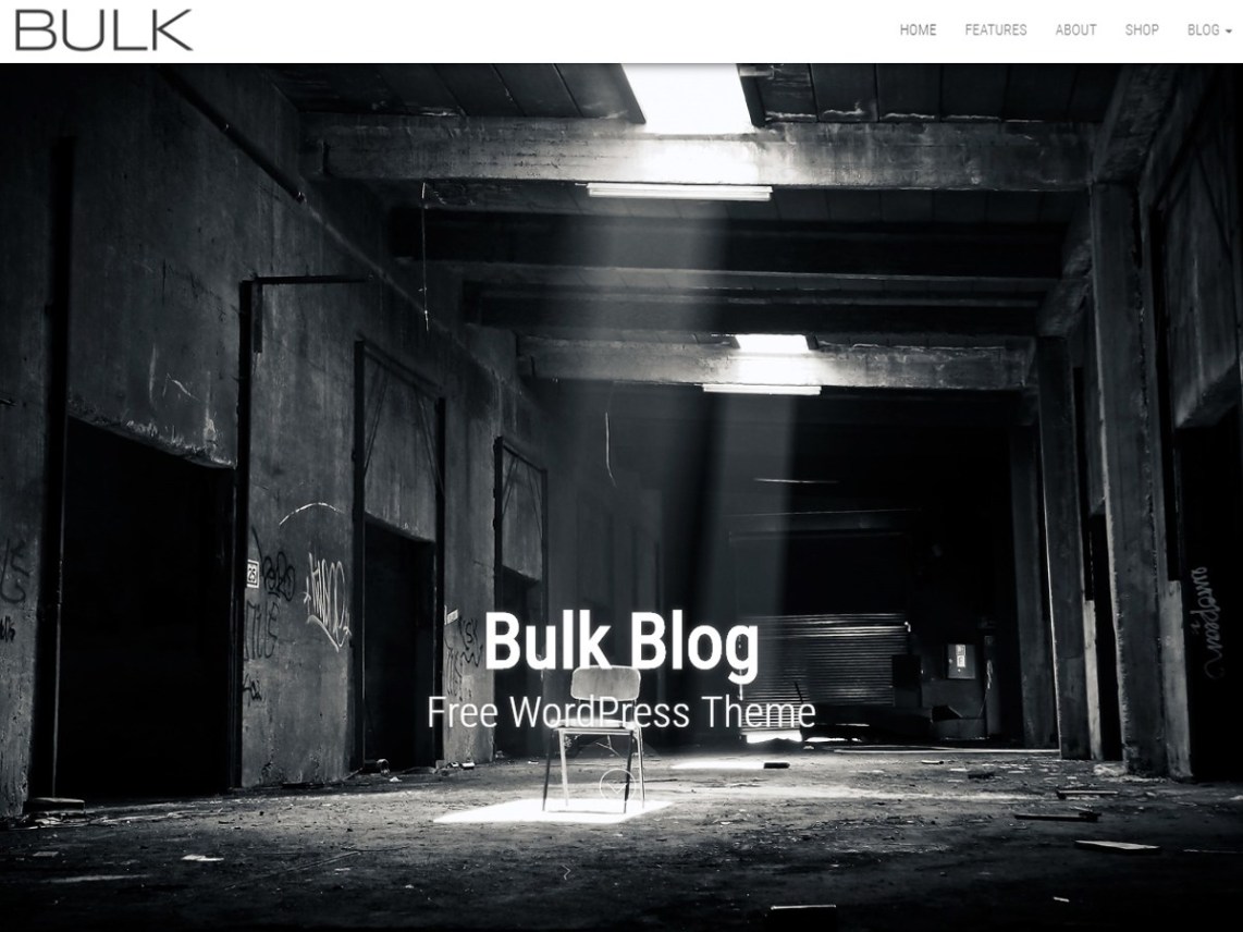 WordPress Theme Bulk Blog