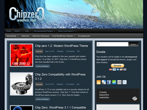 WordPress Theme Chip Zero
