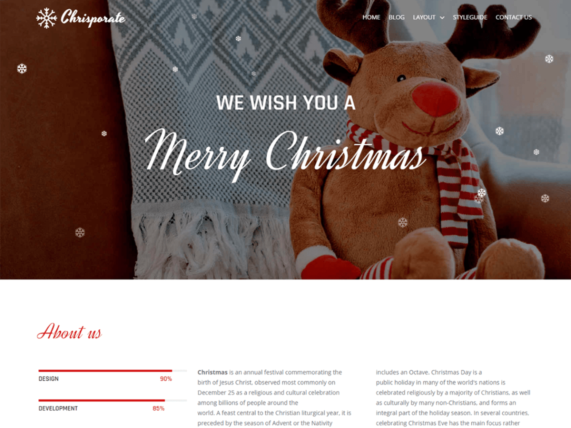WordPress Theme Chrisporate