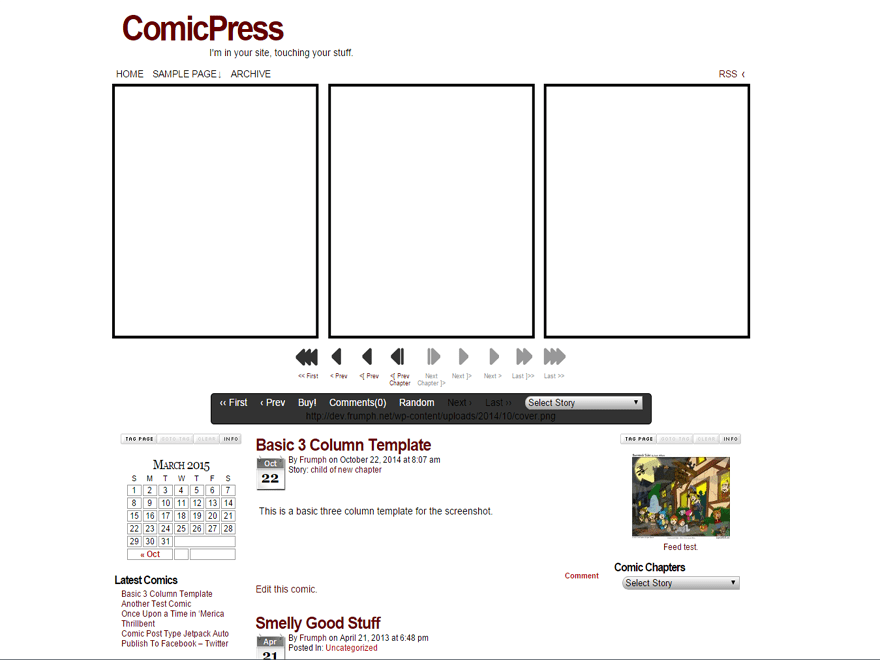 WordPress Theme ComicPress