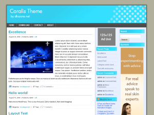 WordPress Theme Coralis