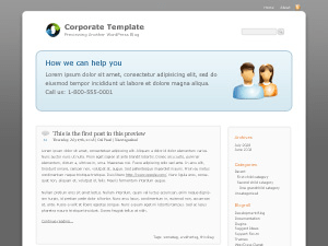 WordPress Theme Corporate