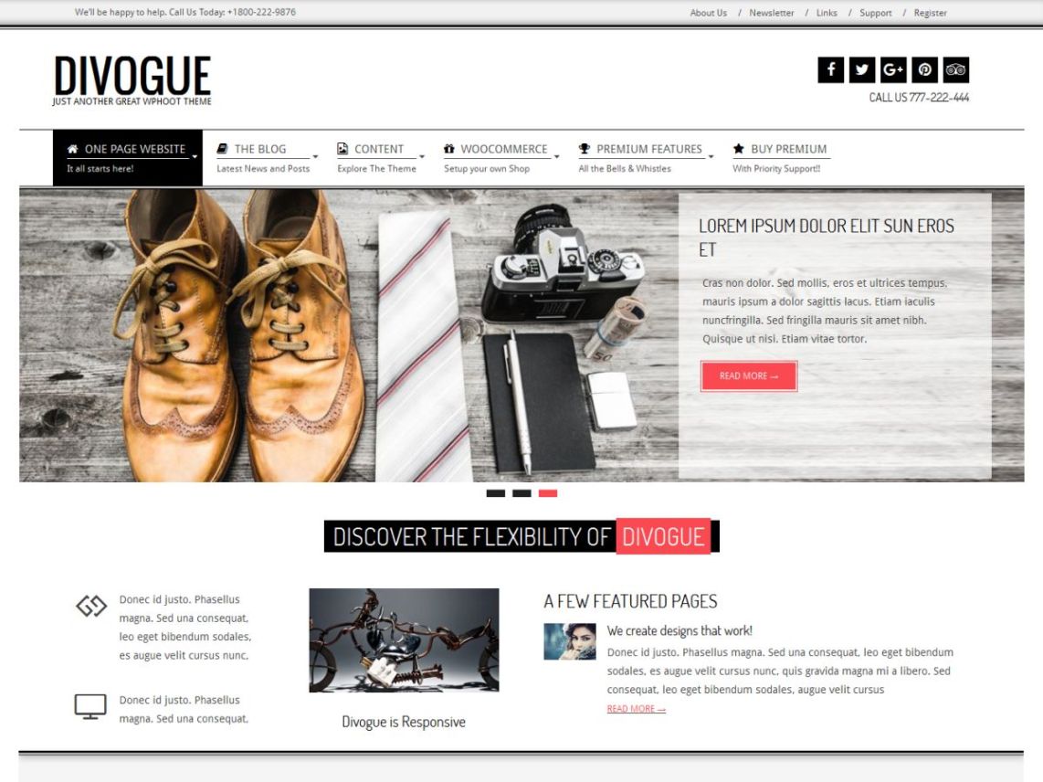 WordPress Theme Divogue