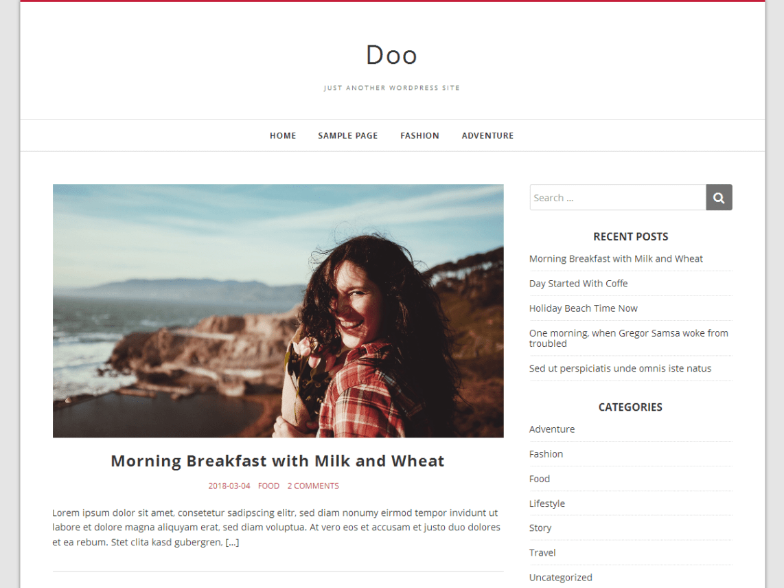 WordPress Theme Doo