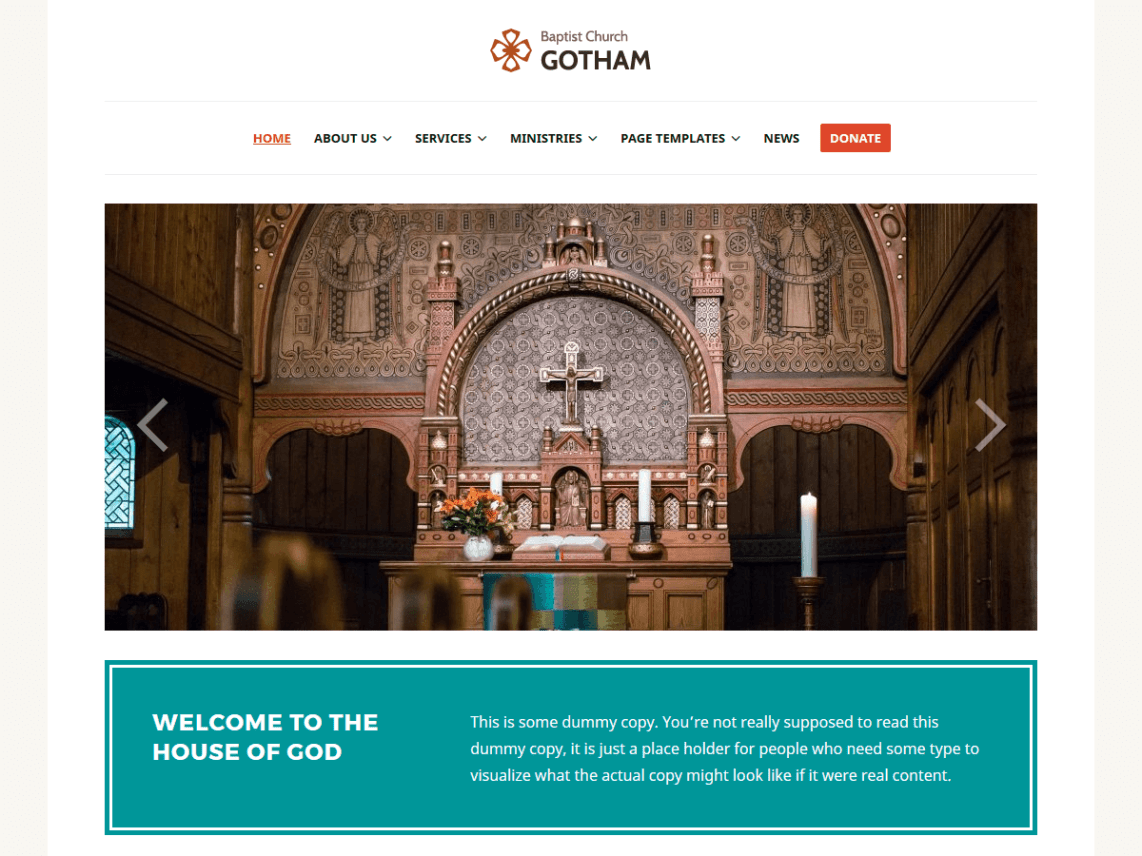 WordPress Theme Endurance
