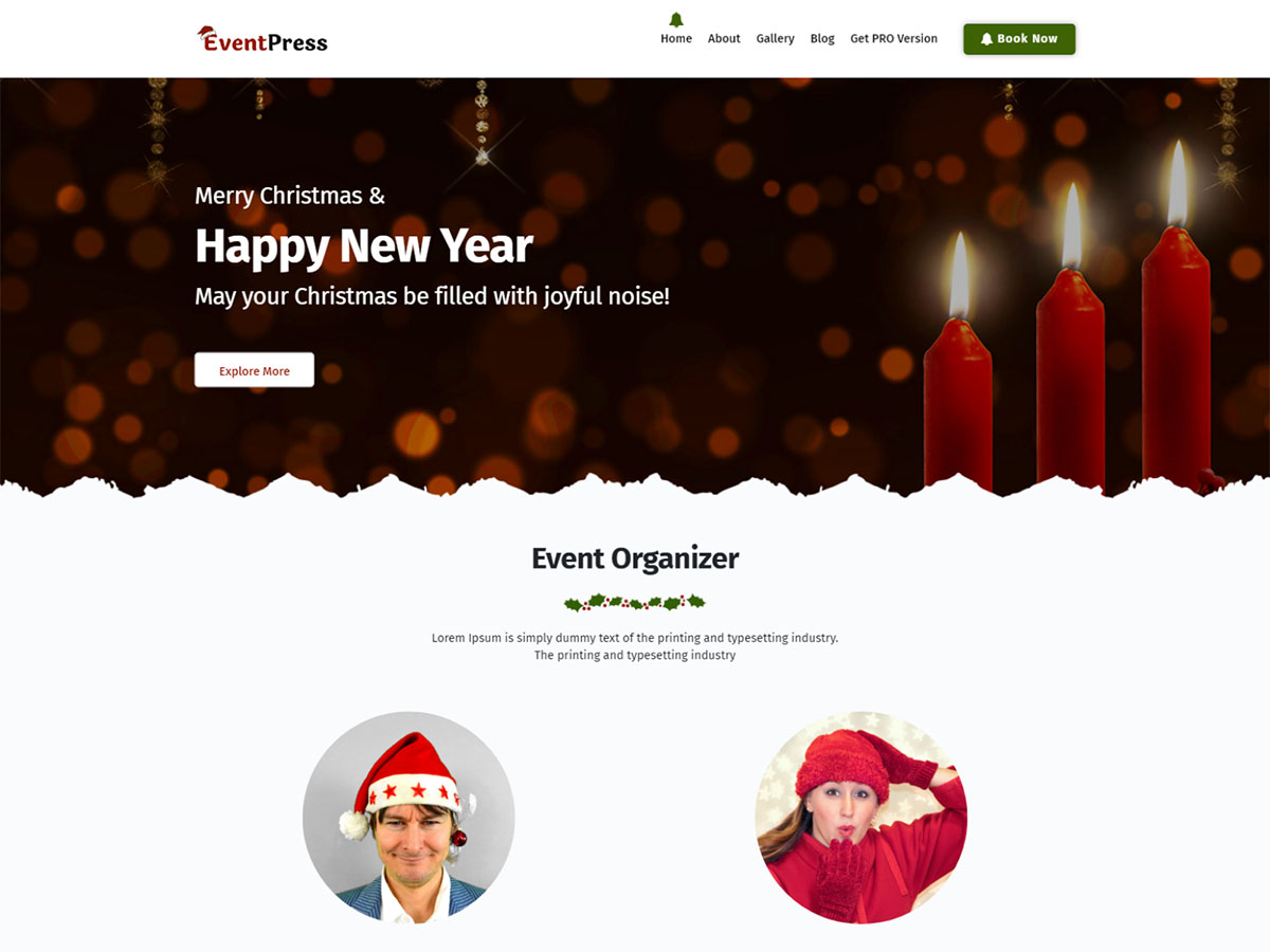 WordPress Theme EventPress