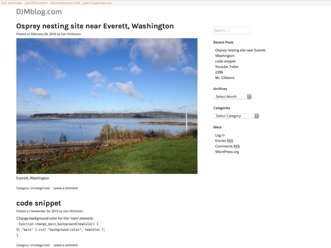WordPress Theme Fremont Cut