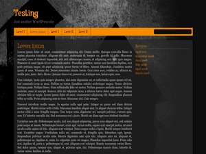 WordPress Theme Haunted House