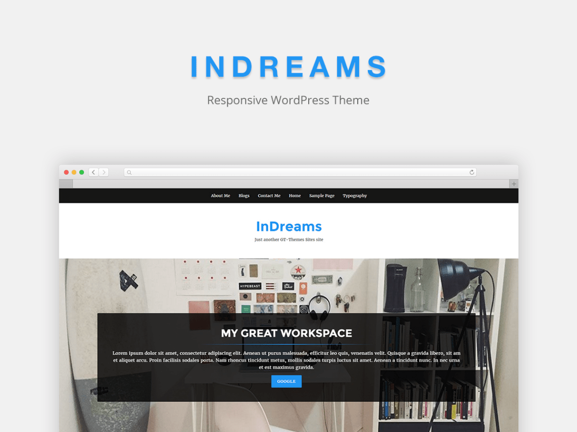 WordPress Theme InDreams