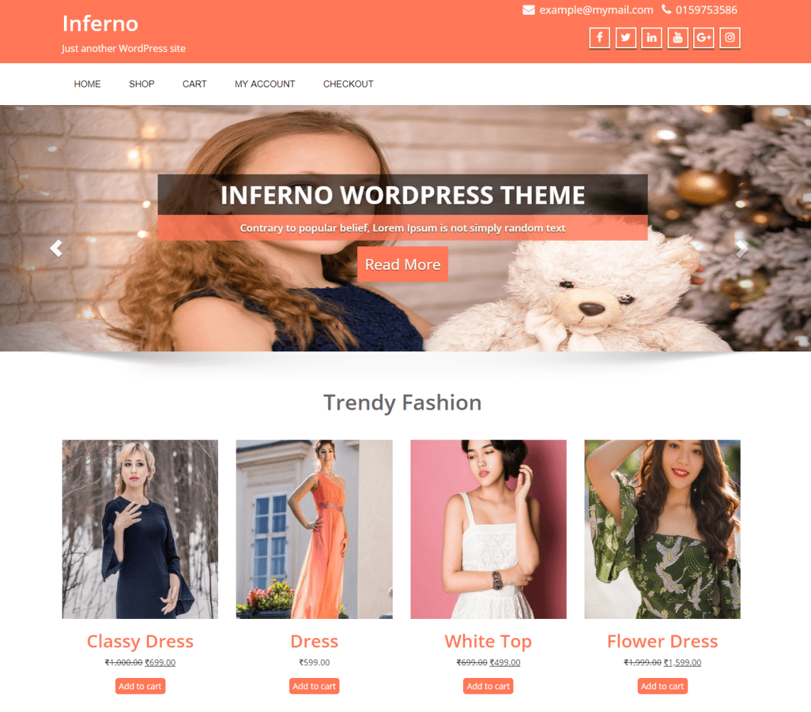 WordPress Theme Inferno