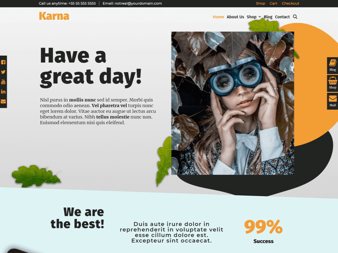 WordPress Theme Karna