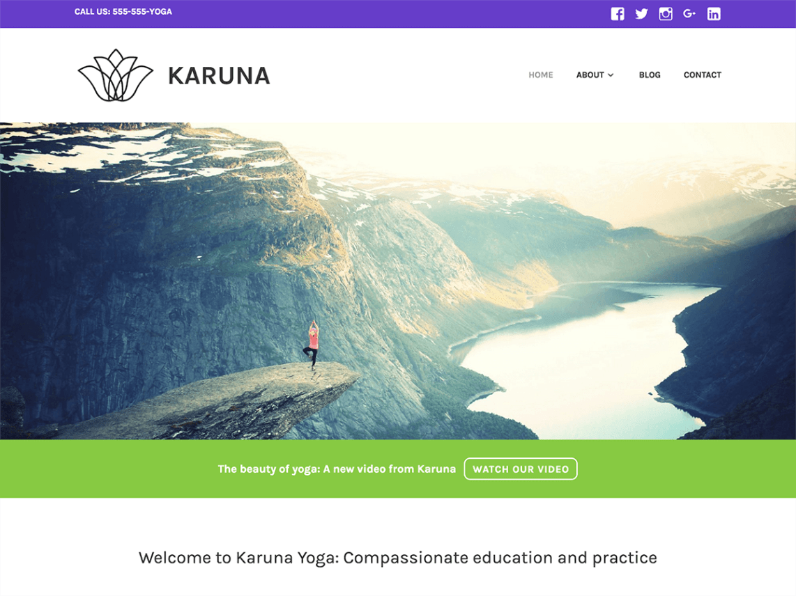 WordPress Theme Karuna