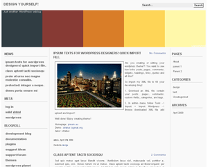 WordPress Theme Kuuler I