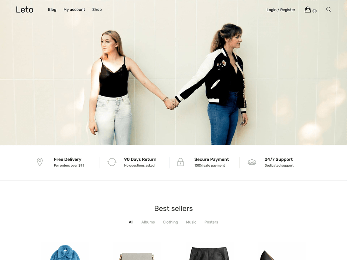 WordPress Theme Leto