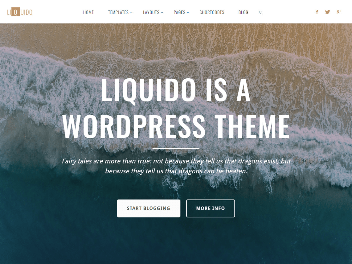 WordPress Theme Liquido