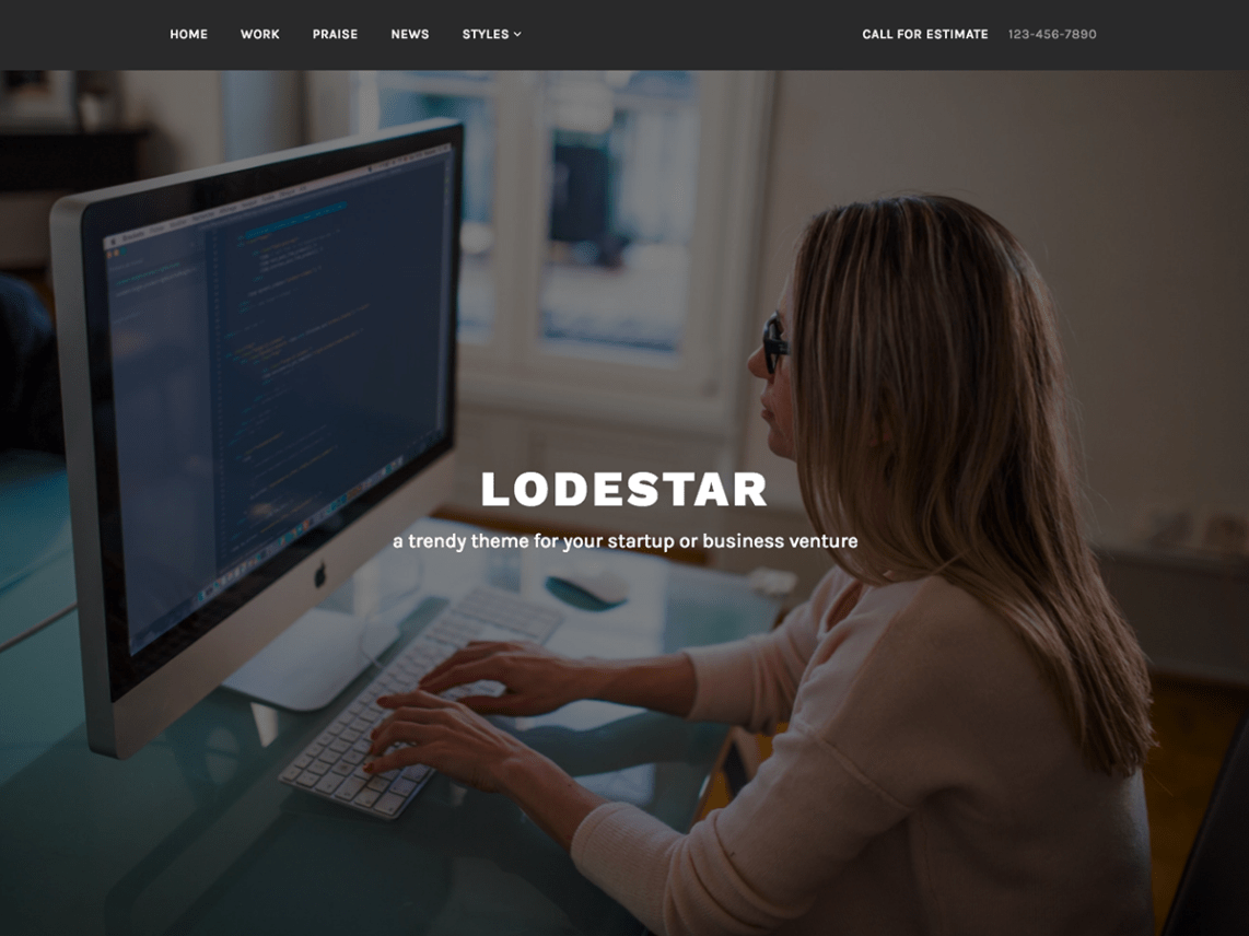 WordPress Theme Lodestar