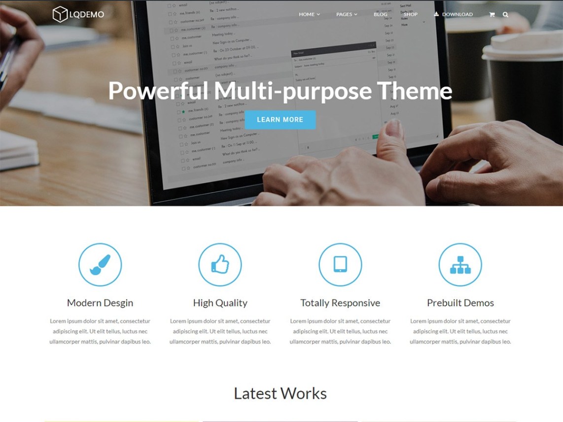WordPress Theme Lucia