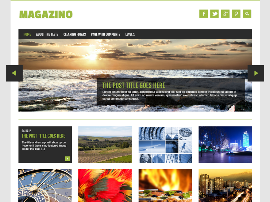 WordPress Theme Magazino