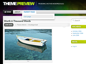 WordPress Theme Mystique