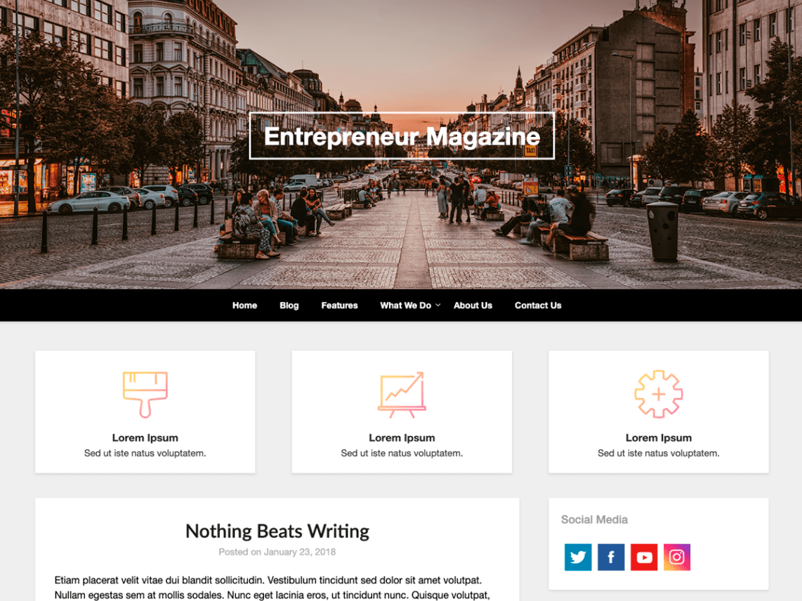 WordPress Theme Optimized Classic