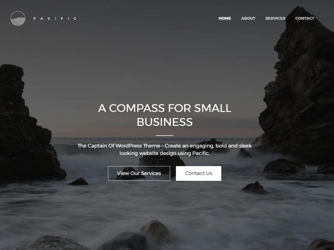 WordPress Theme Pacific