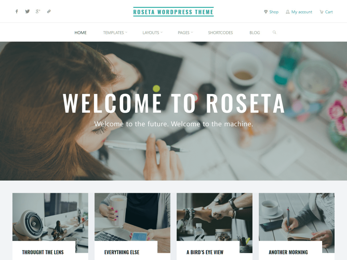 WordPress Theme Roseta