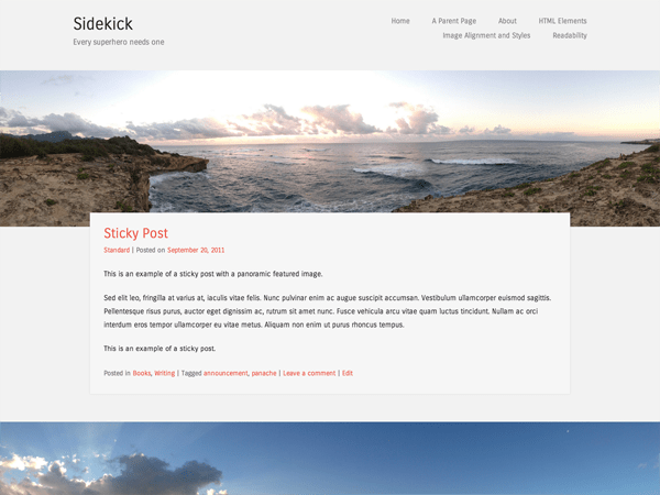 WordPress Theme Sidekick