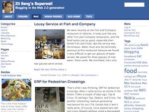 WordPress Theme Simplicity