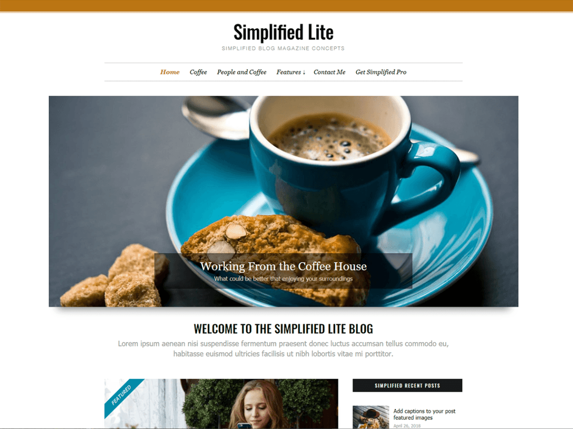 WordPress Theme Simplified Lite