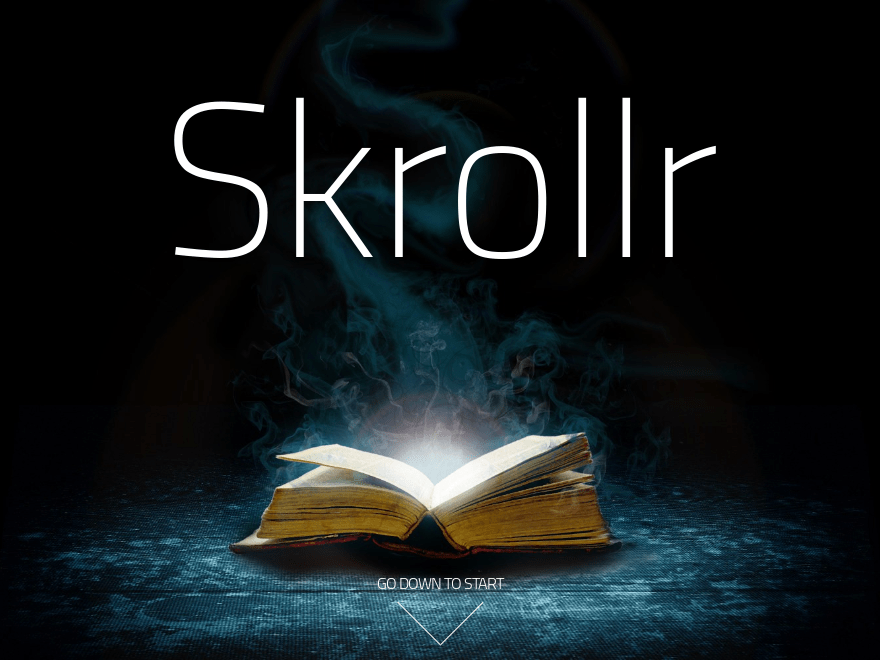 WordPress Theme Skrollr