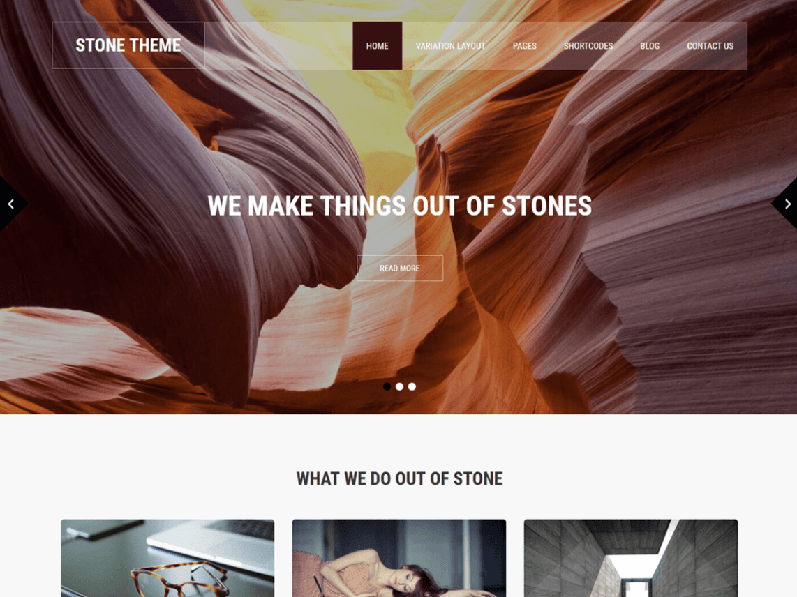 WordPress Theme SKT Stone Lite