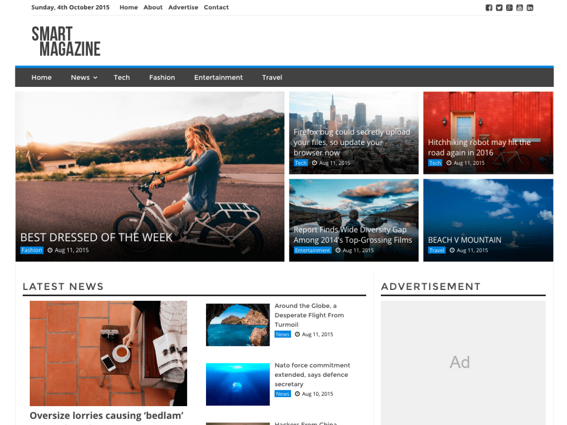 WordPress Theme Smart Magazine