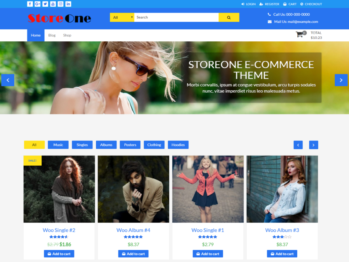 WordPress Theme StoreOne
