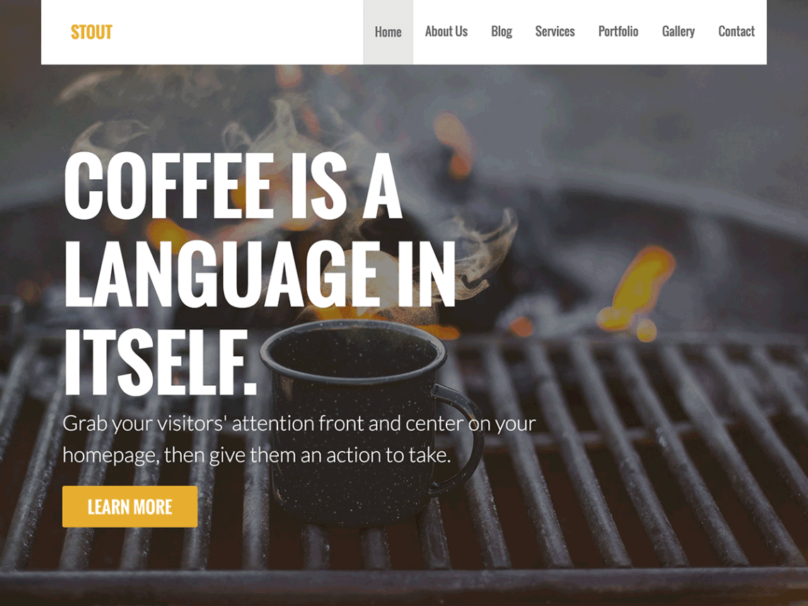 WordPress Theme Stout