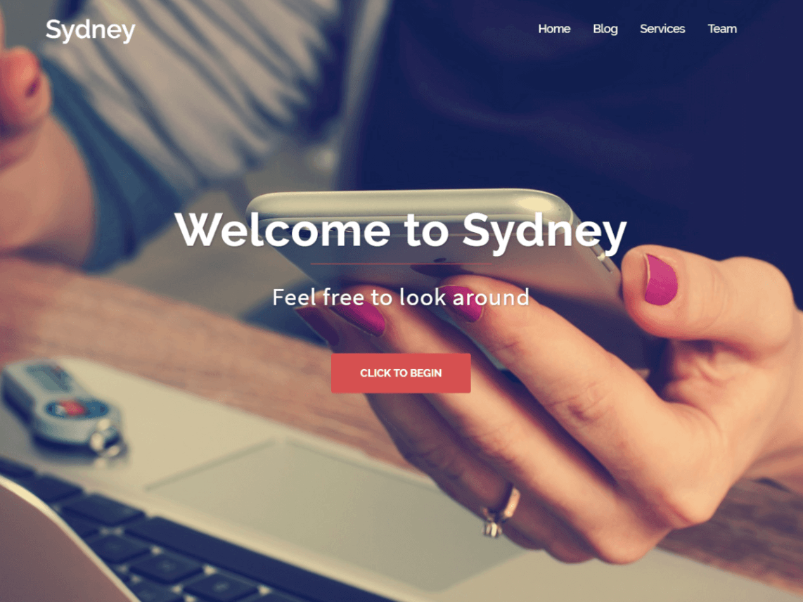 Sydney WordPress Theme 2021