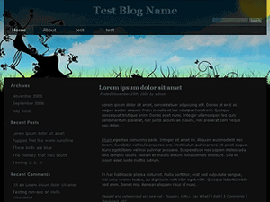WordPress Theme Twilight Crown